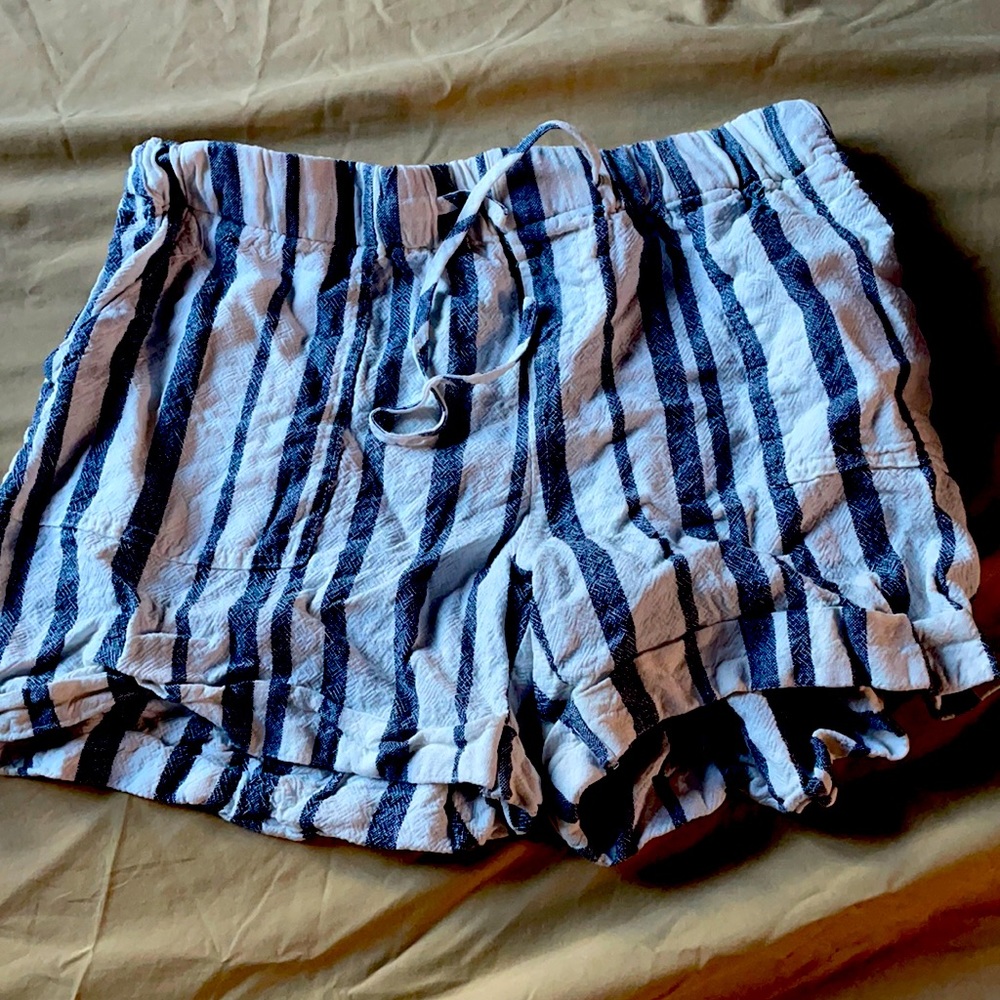 Lightly worn stripped shorts